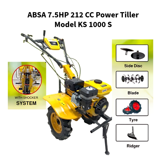 ABSA-7.5HP-212-CC-Power-Tiller--Model-KS-1000-S